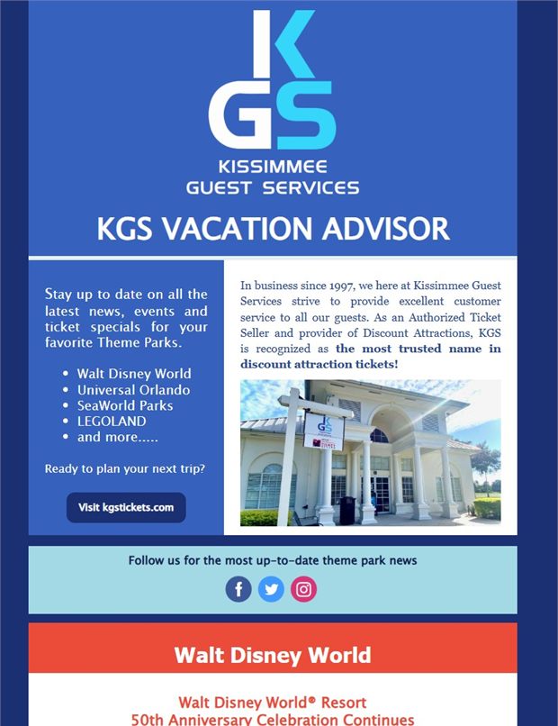 KGS Vacation Advisor Newsletter Jan 2022