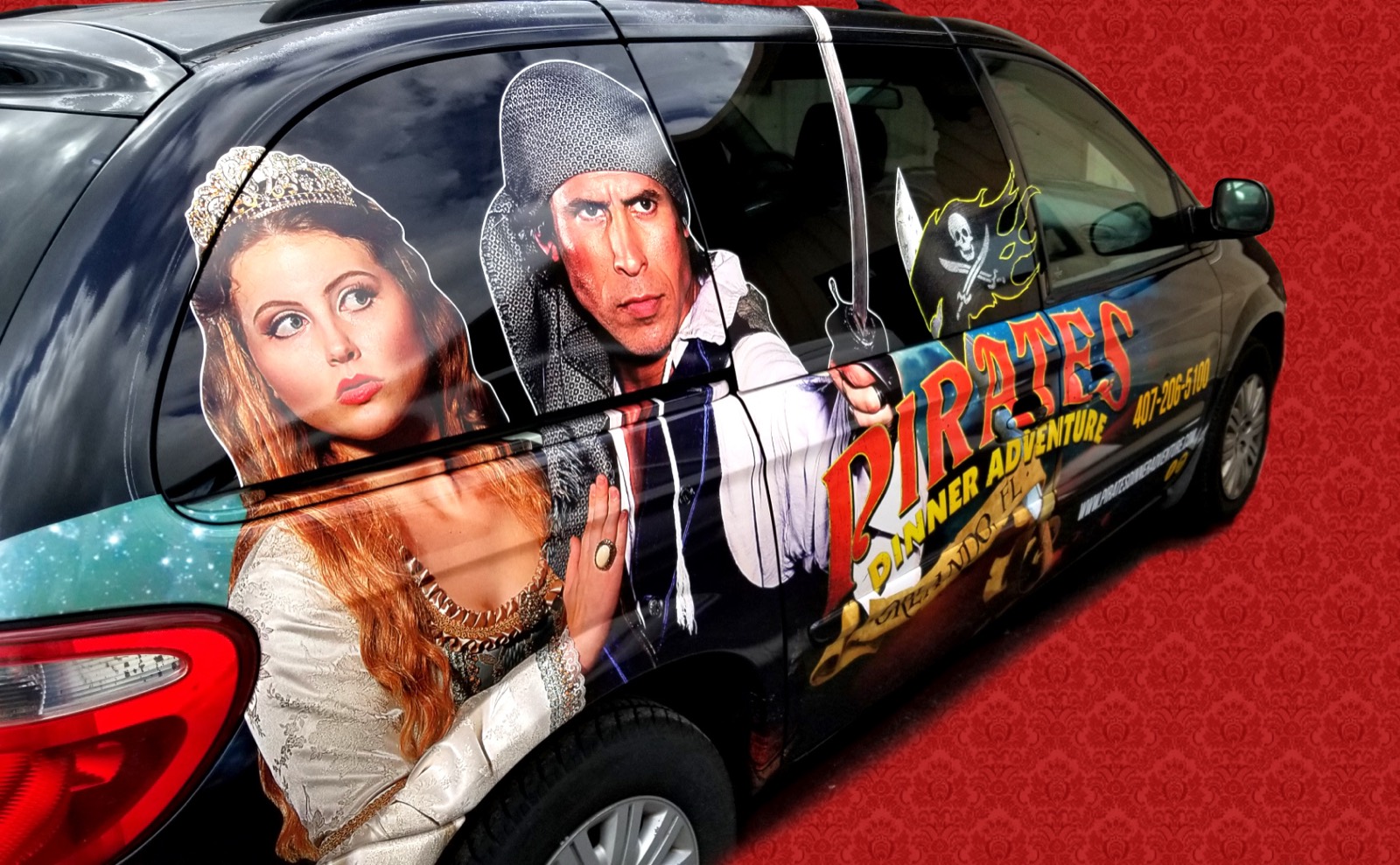 Pirates Car Wrap