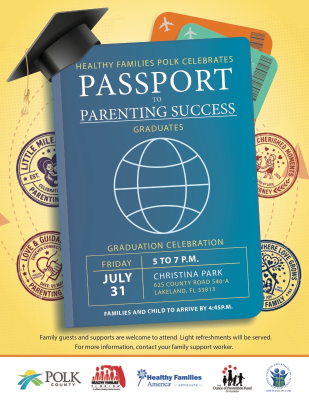 Healthy Families 2026 Graduation Party Flyer
