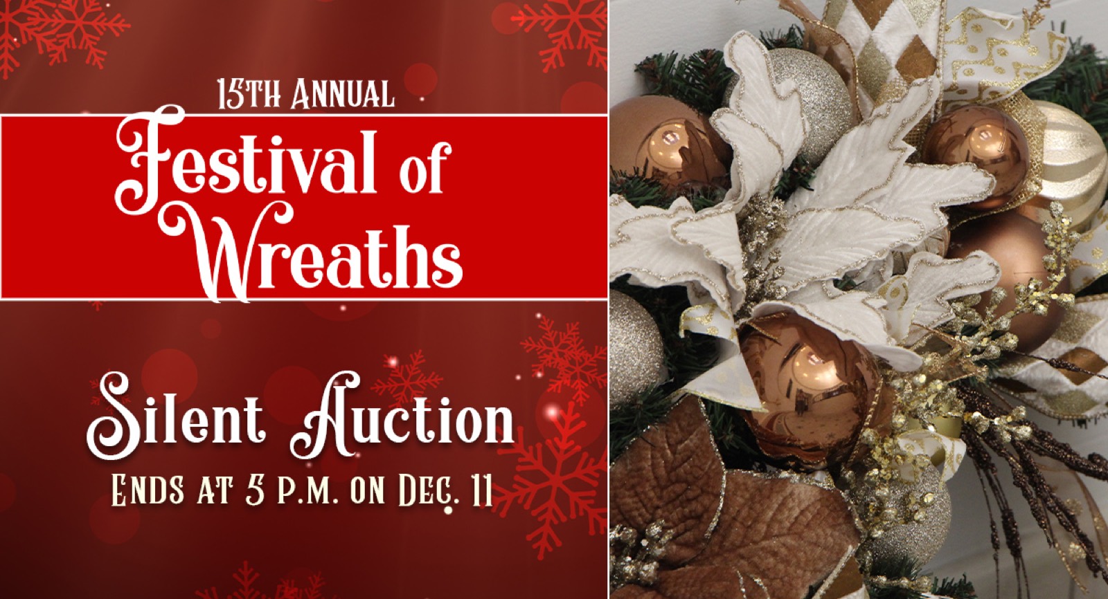 History Center Social Festival Of Wreaths Silent Auction Ends FB
