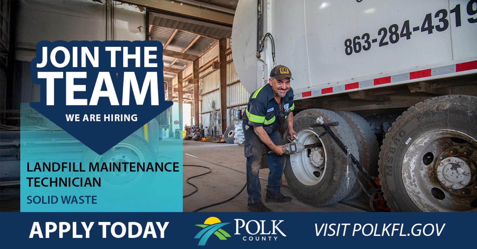 HR Social LN Hiring Waste Landfill Maintenance