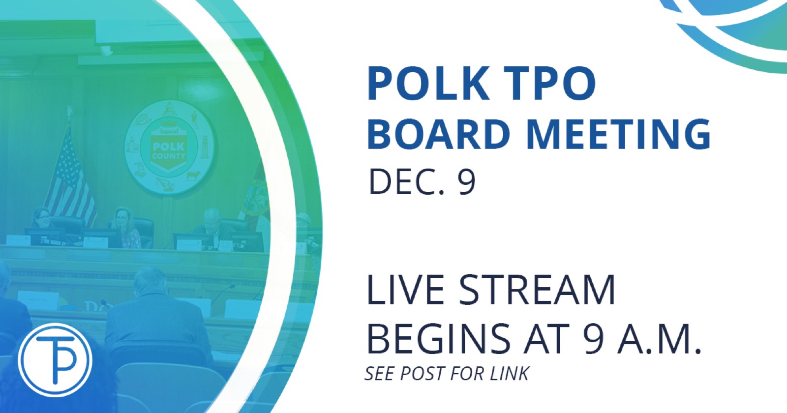 TPO Social Board Meeting Dec 9
